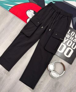 Black Utility Cargo Premium Pant