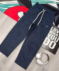 The Premium Athletic-Inspired Navy Blue Sweat Pant