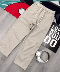 The Premium Athletic-Inspired Light Beige Sweat Pant