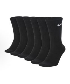 Nike Everyday Cushioned Crew Socks 3-Pairs 'Black'