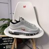 Wave Airmax Cushion Running Shoes Comfort Streetwear Sneakers 'Silver'