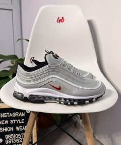 Wave Airmax Cushion Running Shoes Comfort Streetwear Sneakers 'Silver'