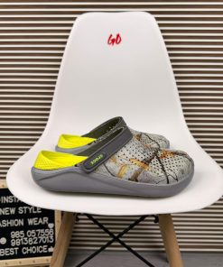 Ultra Light Comfort Clogs Soft Cushion Slip On Sandals 'Green Camo'