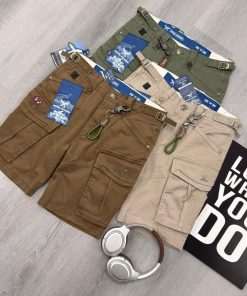 Cargo Half Pants Multi Pocket Relaxed Casual Streetwear Shorts
