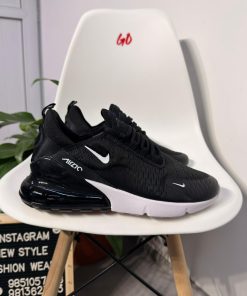 Airmax Cushion Lifestyle Sneakers Breathable Comfort Casual Streetwear Shoes 'Black'