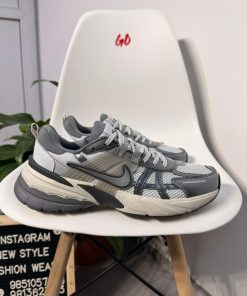 Retro V2K Running Sneakers Breathable Mesh Lightweight Casual Sport Shoes 'Grey'