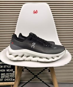 Lightweight Cushion Lifestyle On Sneakers Breathable Casual Running Shoes 'Black Asphalt'