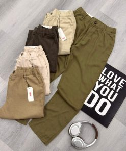 Linen Blend Relaxed Pants Minimal Casual Drawstring Summer Trousers