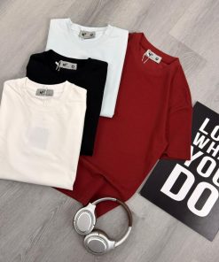 Basic Cotton T Shirt Minimal Casual Everyday Streetwear Tee