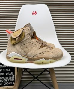 Retro Jordan-6 High Top Sneakers Desert Khaki Streetwear Casual Shoes