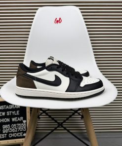 Brown Black Jordan Low Top Basketball Sneakers Casual Streetwear Lifestyle Shoes