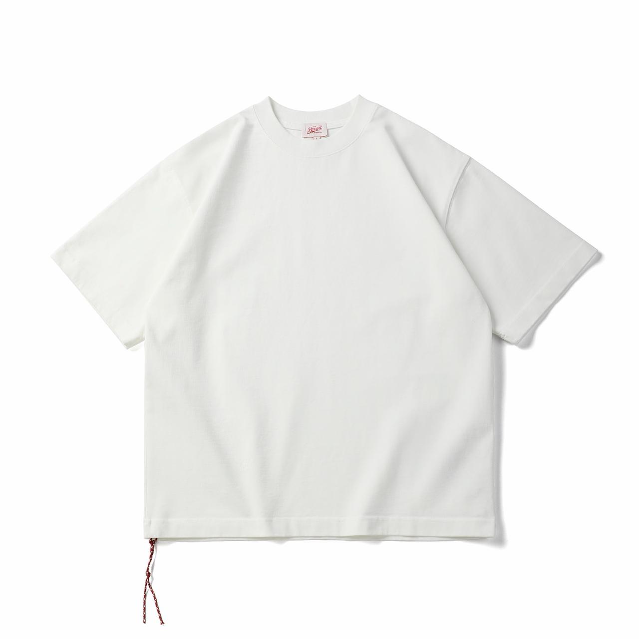 Oversized Cotton White T-shirt Minimal Streetwear Short Sleeve Casual Tee