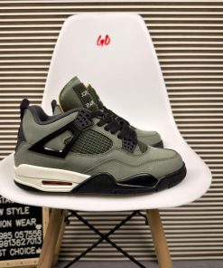 Olive Green Court Sneakers Premium Cushion Streetwear Lifestyle Shoes
