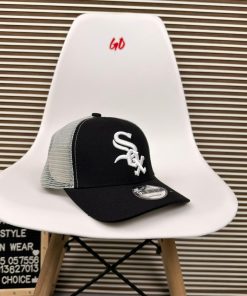 Embroidered Mesh Trucker Cap Adjustable Curved Brim Streetwear Hat