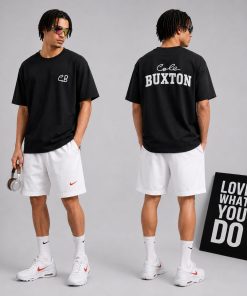 Premium Graphic T Shirt Casual Streetwear Cotton Short Sleeve Black Tee