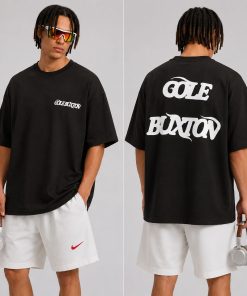 Premium Graphic T-shirt Casual Streetwear Cotton Short Sleeve Black Tee