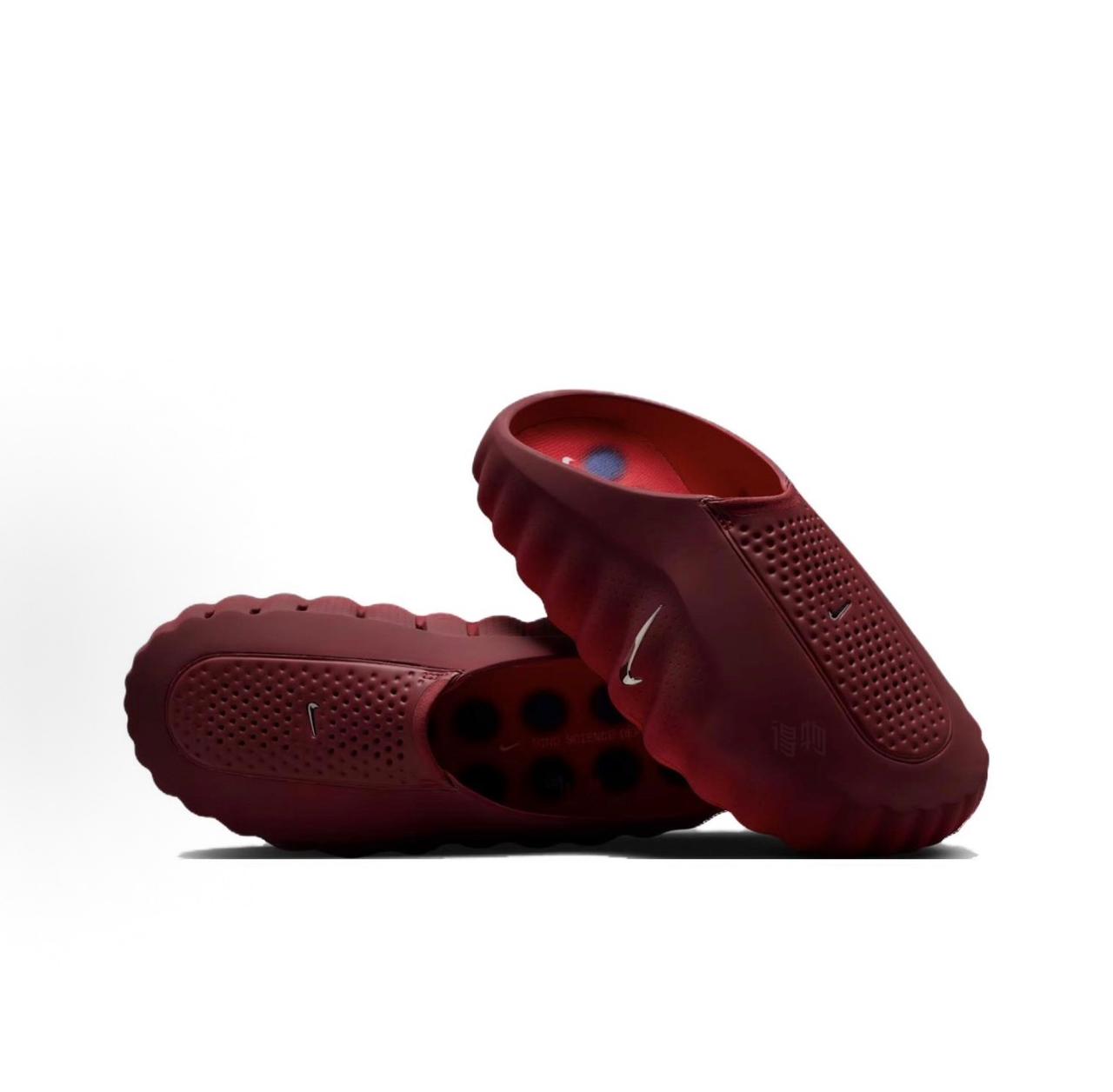 Lightweight Comfort Slide Sandals Casual Everyday Slip On Slippers Maroon - Image 5