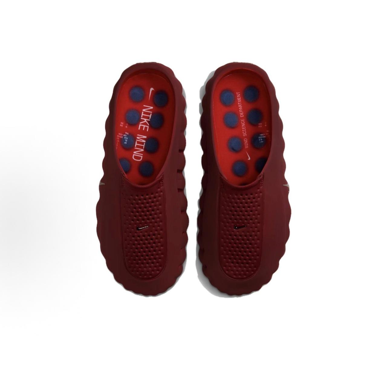 Lightweight Comfort Slide Sandals Casual Everyday Slip On Slippers Maroon - Image 3