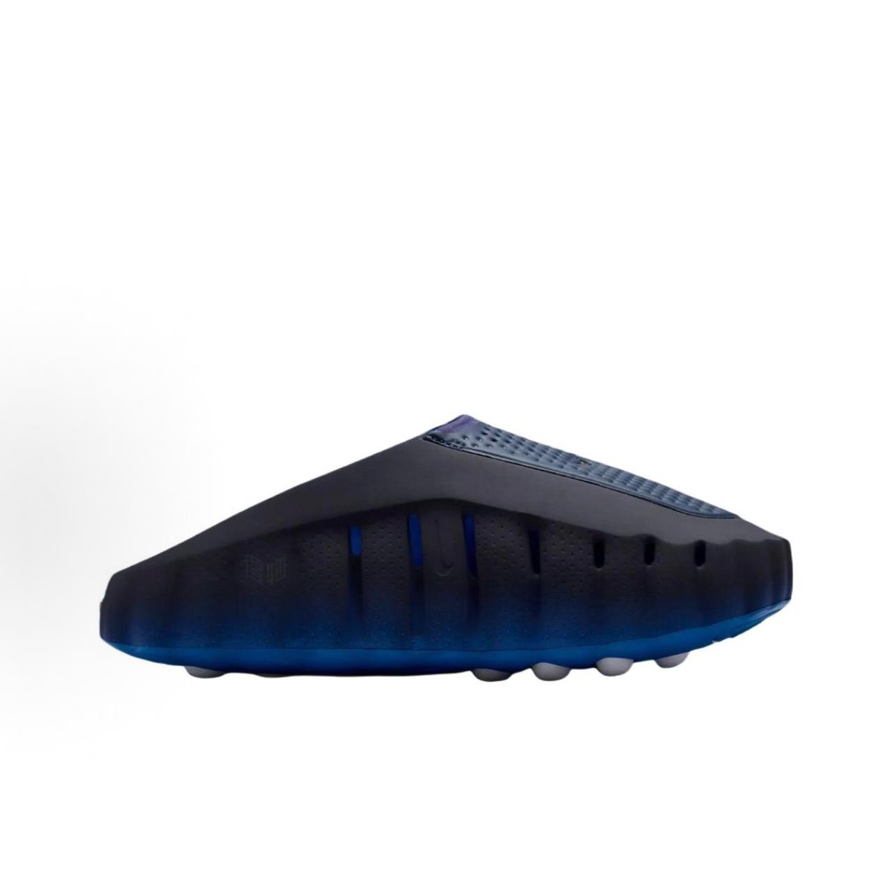 Lightweight Comfort Slide Sandals Casual Everyday Slip On Slippers Blue Black - Image 2