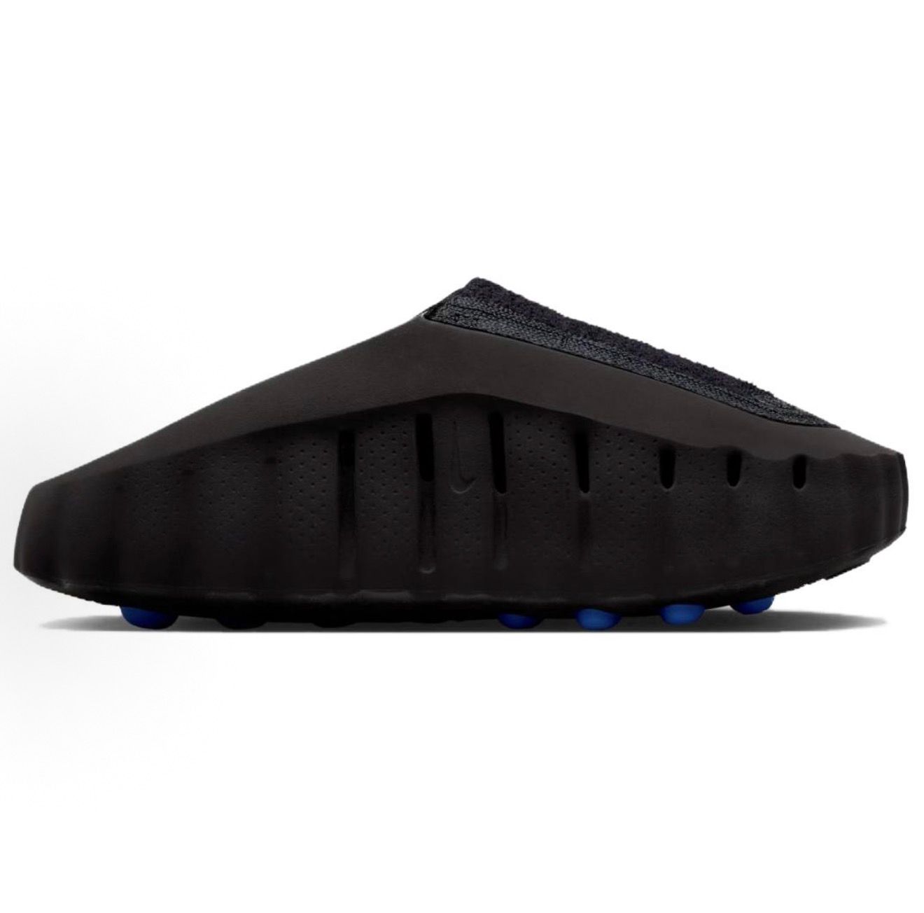 Lightweight Comfort Slide Sandals Casual Everyday Slip On Slippers Black Blue - Image 2