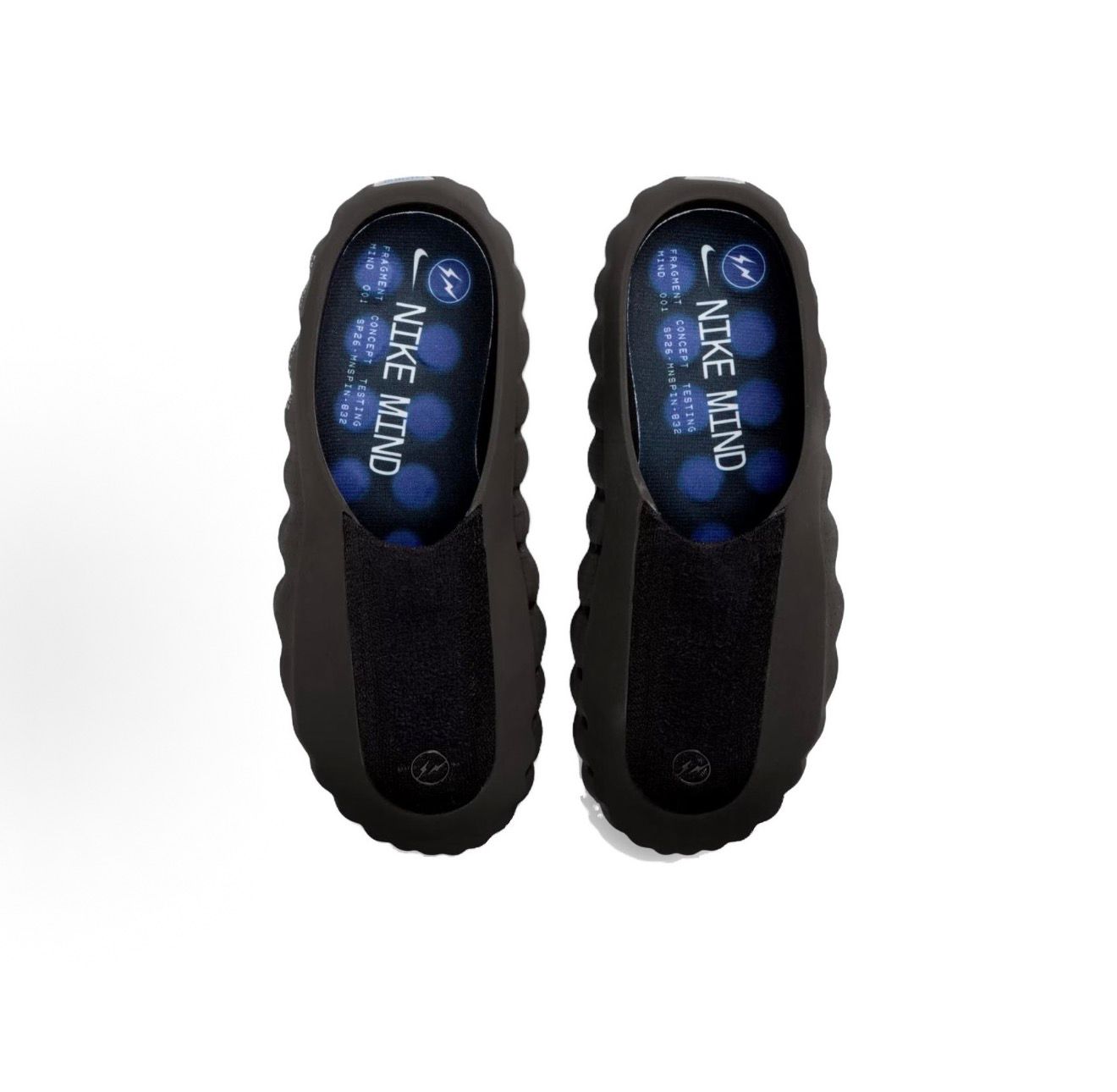 Lightweight Comfort Slide Sandals Casual Everyday Slip On Slippers Black Blue - Image 3