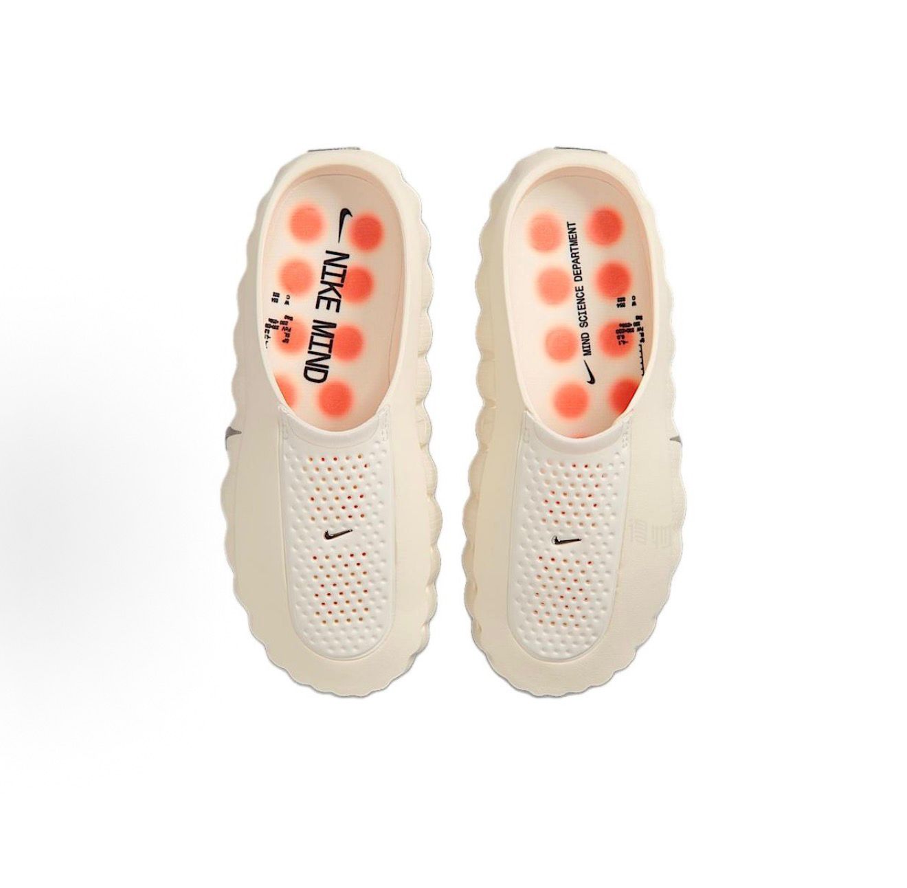 Lightweight Comfort Slide Sandals Casual Everyday Slip On Slippers Cream - Image 3