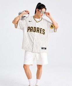 Premium Paint Splash Baseball Jersey Oversized Button Up Sports Shirt White Yellow