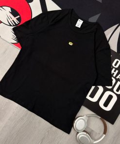 Premium Minimalist Black Cotton T-Shirt