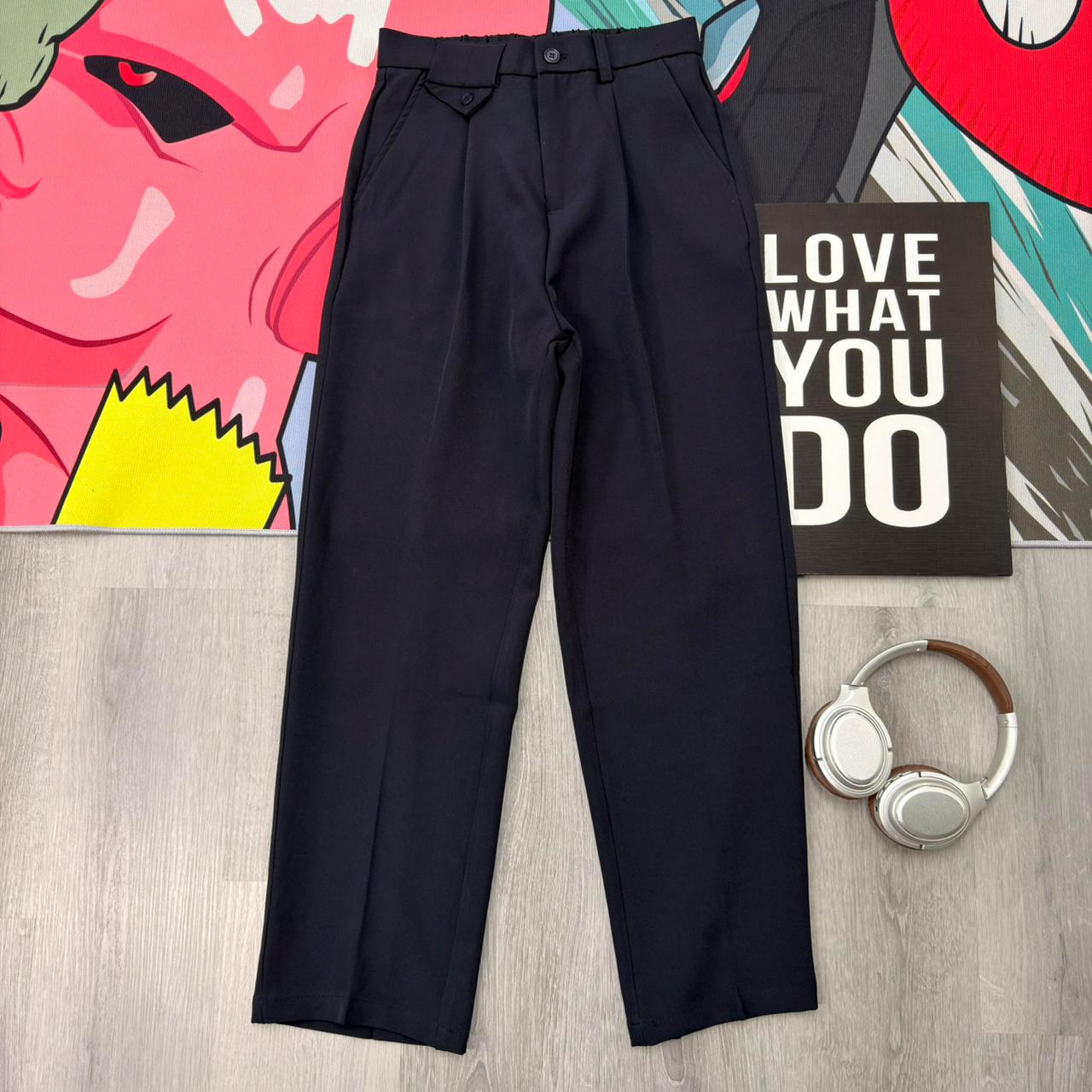 Premium Relaxed Fit Pleated Formal Pant - Image 2