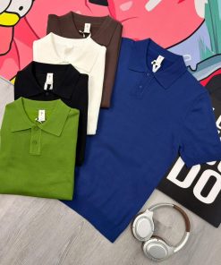 Premium Knit Polo Half Sleeve T-Shirt