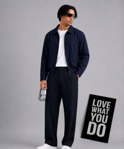 Premium Relaxed Fit Pleated Formal Pant