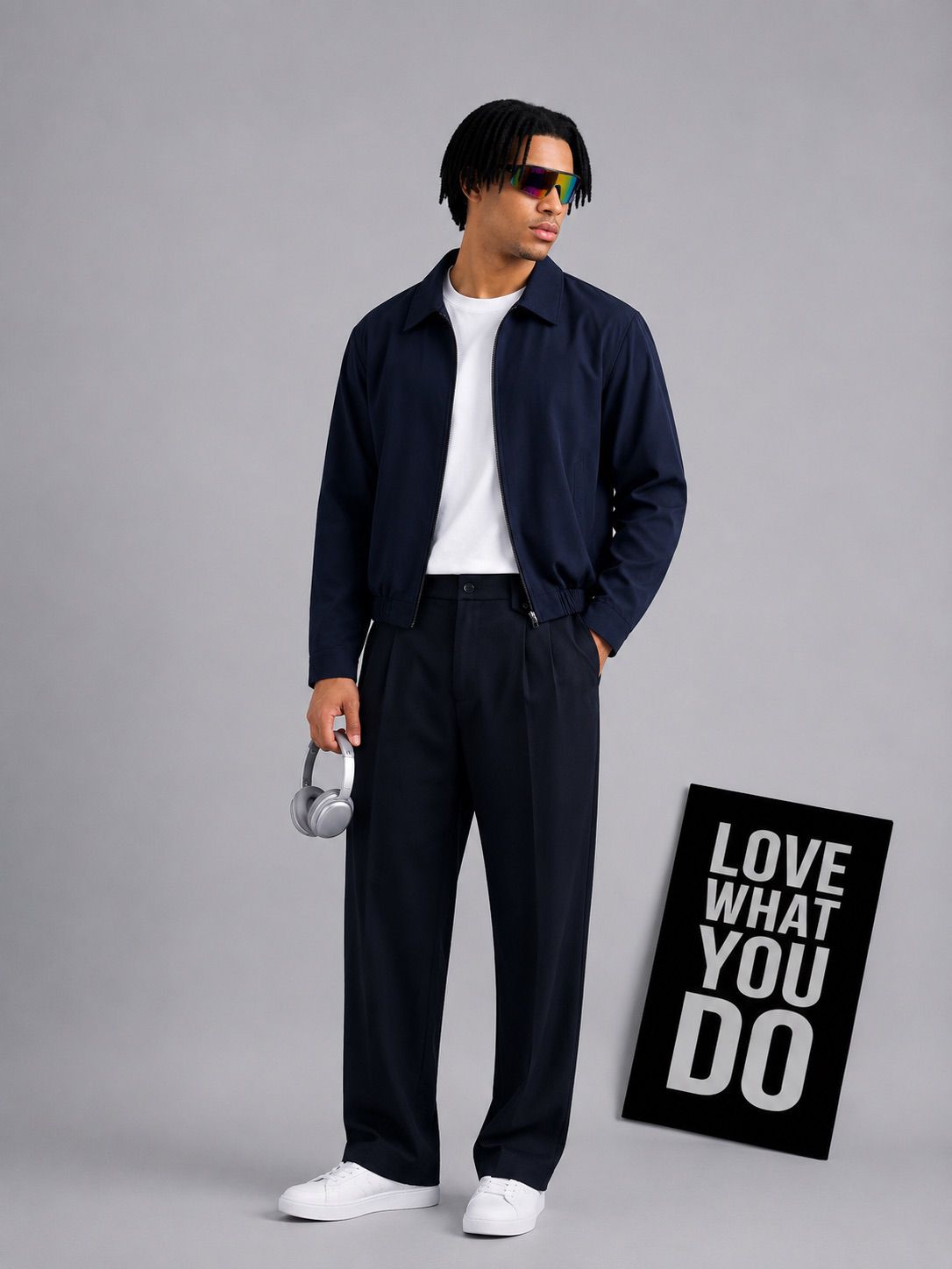 Premium Relaxed Fit Pleated Formal Pant