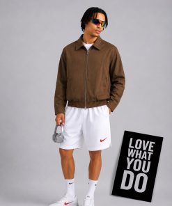 Premium Utility Bomber Bronze Jacket