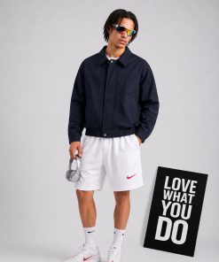 Premium Utility Bomber Navy Jacket
