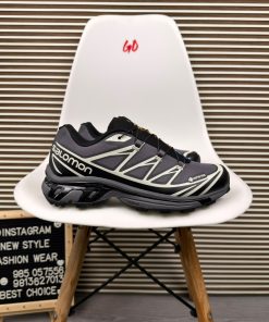 Trail Running Salomon Sneakers Grey Black Lightweight Outdoor Sport Shoes