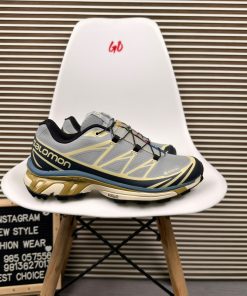 Trail Running Salomon Sneakers Blue Grey Lightweight Outdoor Sport Shoes