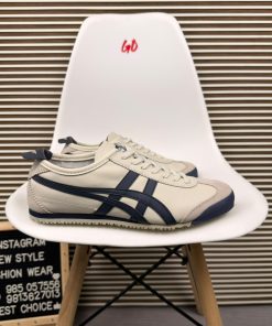 Classic Leather Heritage Tiger Sneaker Navy/Cream