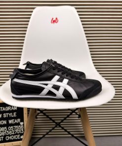Classic Leather Heritage Tiger Sneaker Black/White
