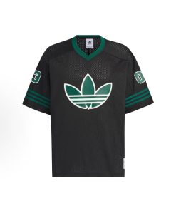 Vintage Mesh Graphic Number Jersey Green Black