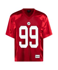 Vintage Mesh Graphic Number Silky Jersey White Red