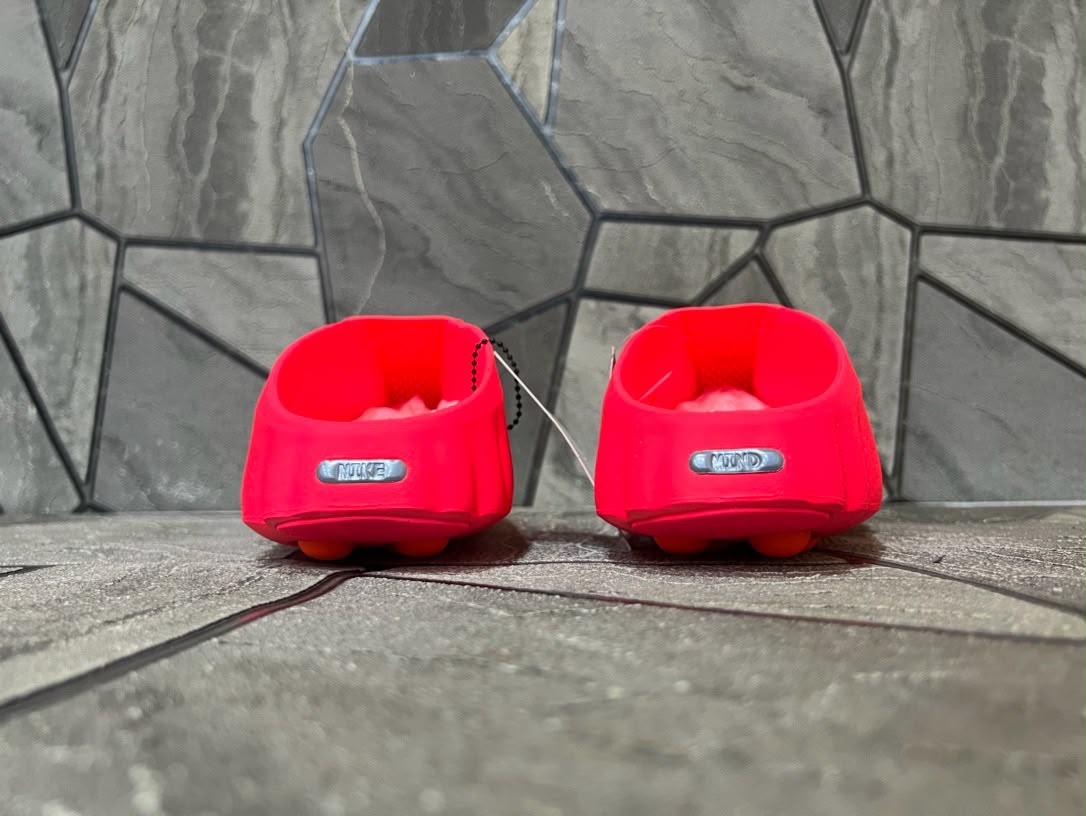 Lightweight Comfort Slide Sandals Casual Everyday Slip On Slippers 'Crimson Red' - Image 14
