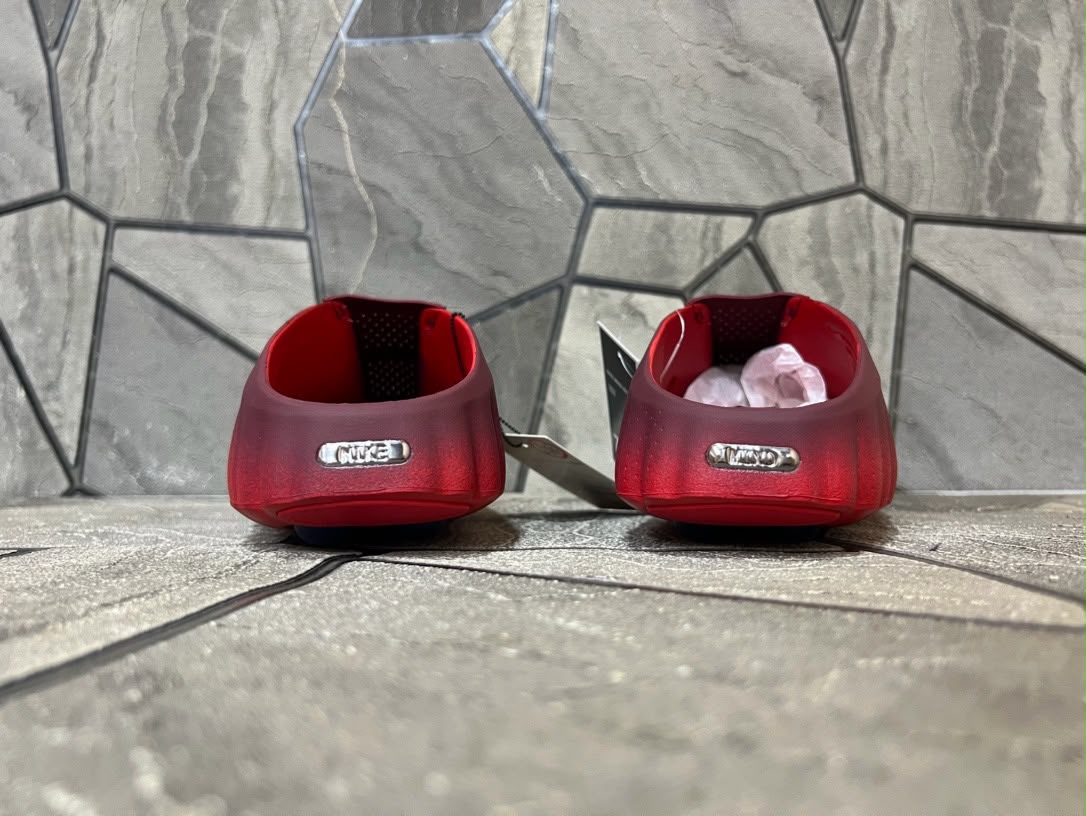 Lightweight Comfort Slide Sandals Casual Everyday Slip On Slippers Maroon - Image 11