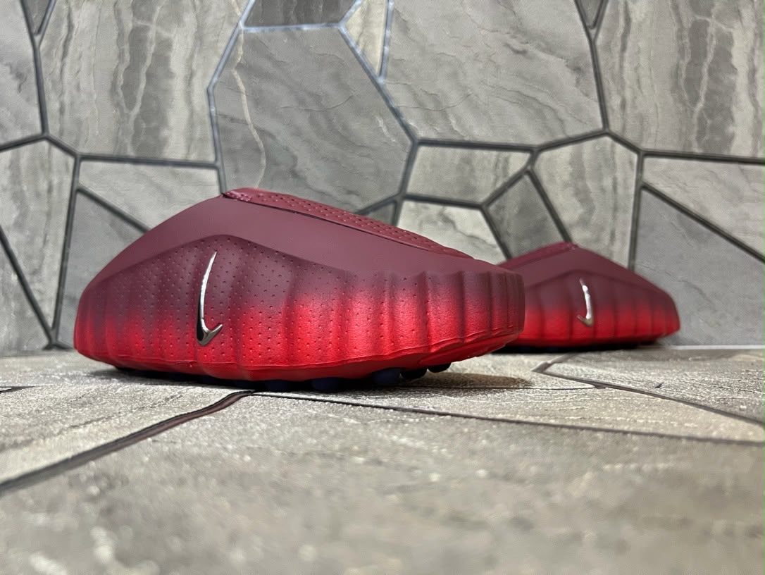 Lightweight Comfort Slide Sandals Casual Everyday Slip On Slippers Maroon - Image 12