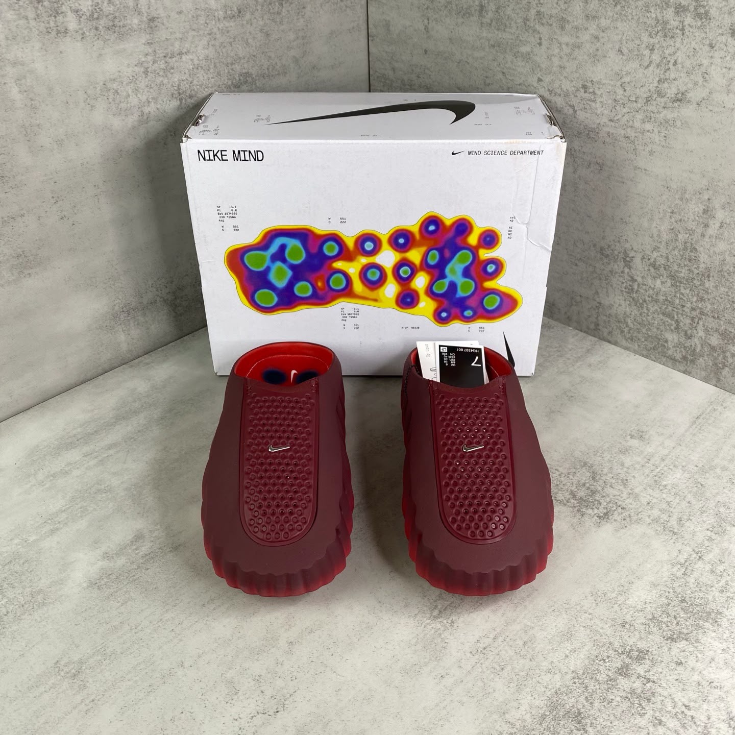 Lightweight Comfort Slide Sandals Casual Everyday Slip On Slippers Maroon - Image 6