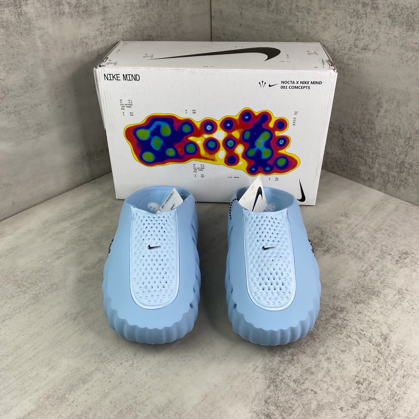 Lightweight Comfort Slide Sandals Casual Everyday Slip On Slippers Baby Blue - Image 6
