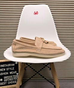Classic Casual Everyday Lightweight Slip-On Beige Loafer