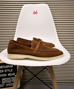 Classic Casual Everyday Lightweight Slip-On Brown Loafer