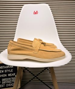 Classic Casual Everyday Lightweight Slip-On Turmeric Yellow Loafer
