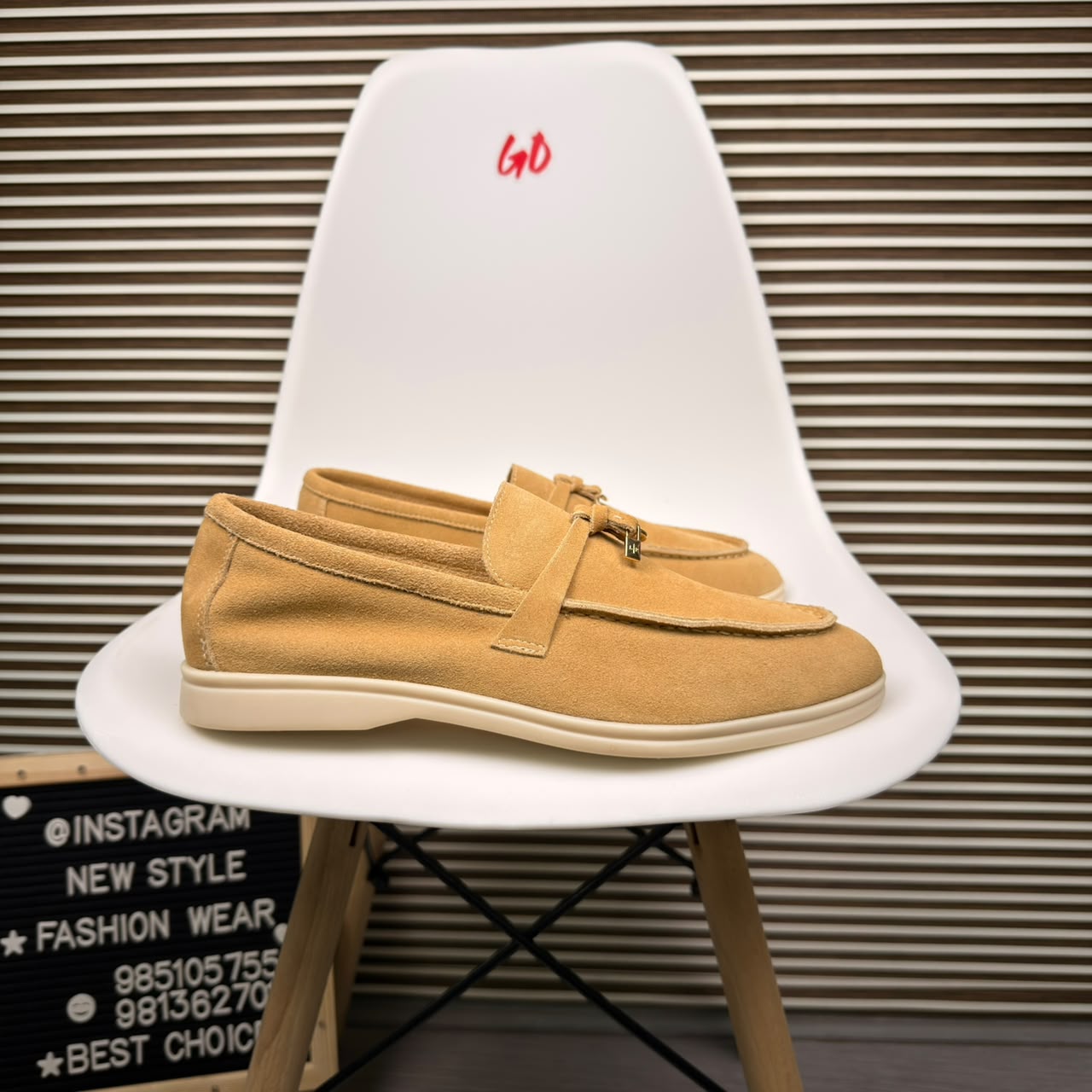 Classic Casual Everyday Lightweight Slip-On Turmeric Yellow Loafer