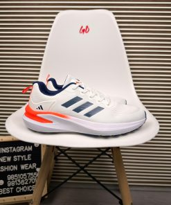 Everyday Performance Lightweight Cushioned White & Red Sneaker